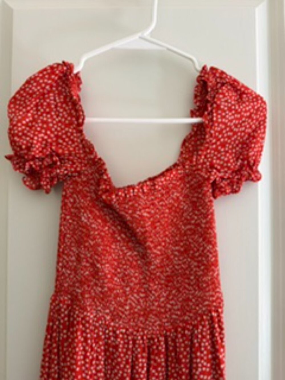 Reformation Size Small Red floral dress midi - excellent condition - Picture 2 of 4